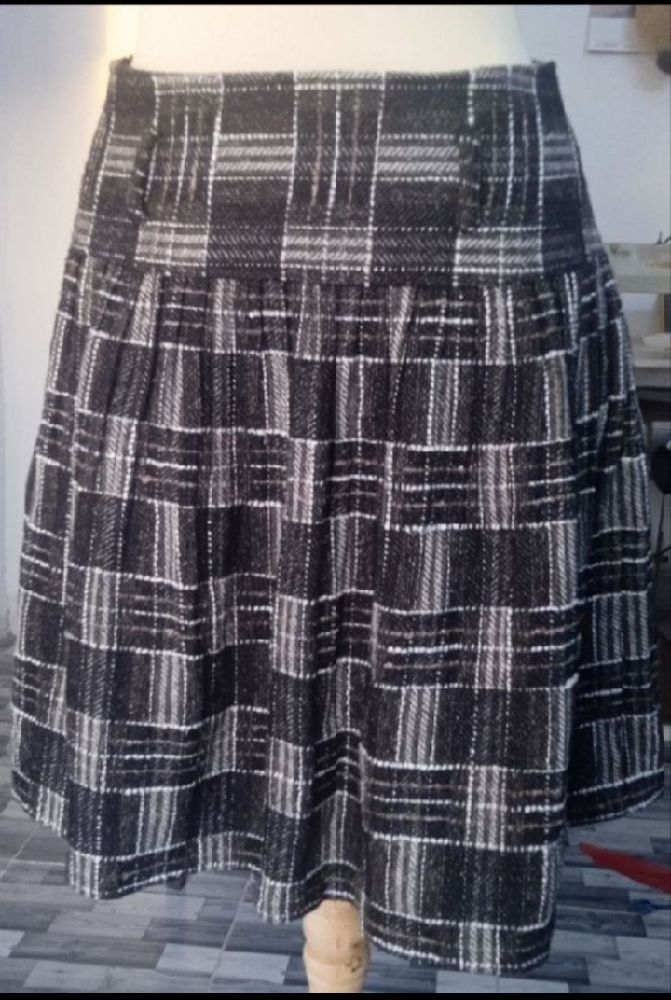 Jupe motif carreaux 