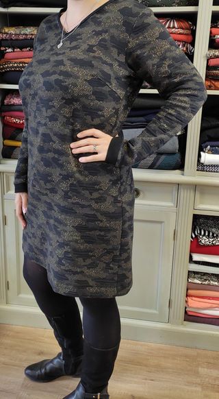 Pull vert militaire 