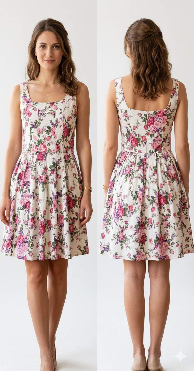 Jolie robe fleurie 