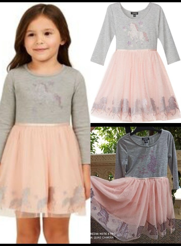 Une robe de soirée pour enfants et un pull