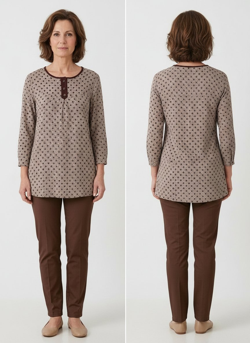 Chemise trois quart 