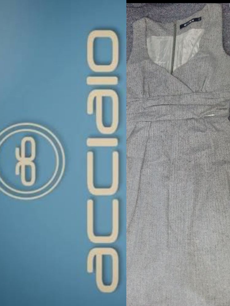 Robe droite marque " Acciaio "