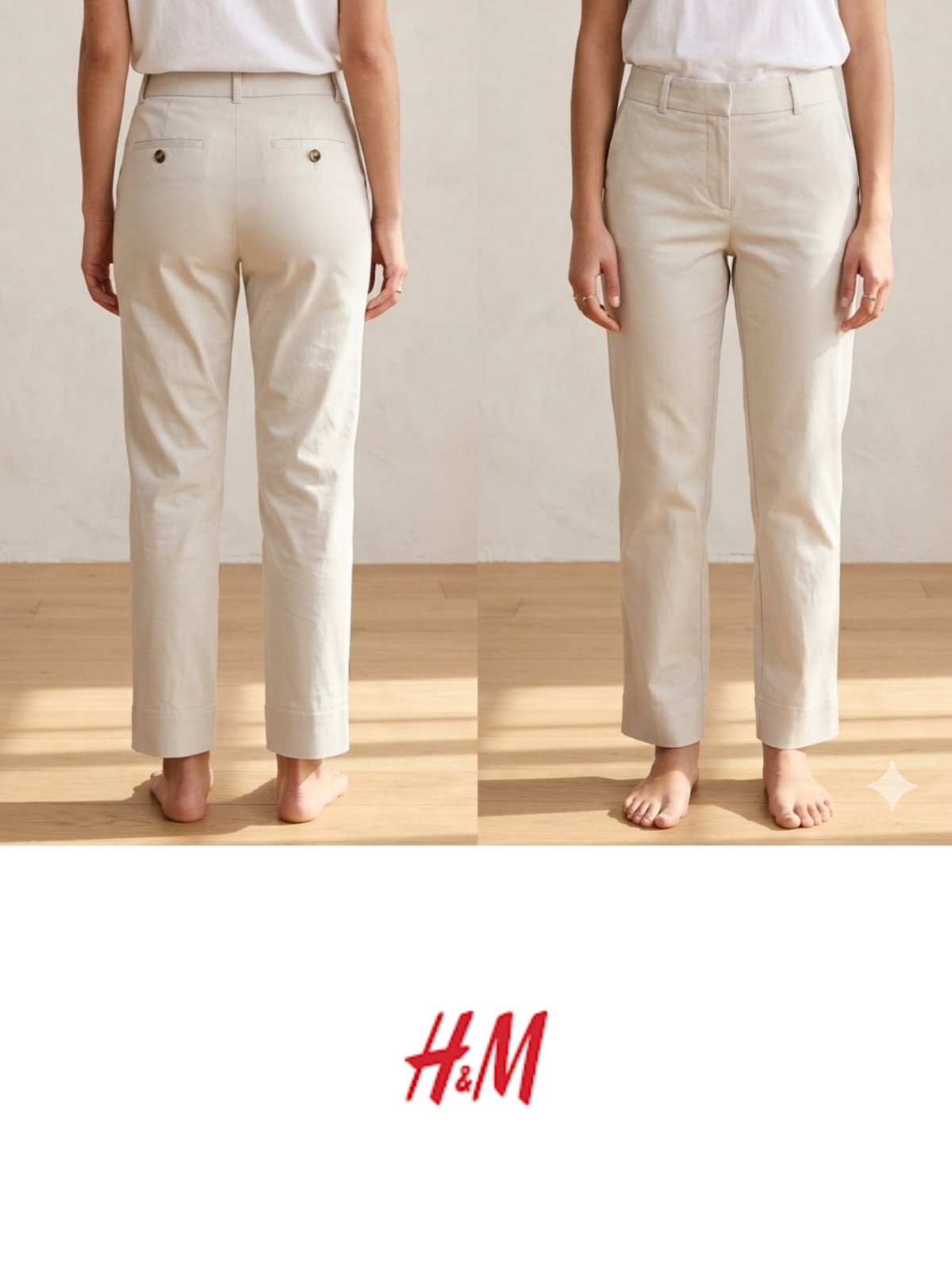 Pantalon beige 