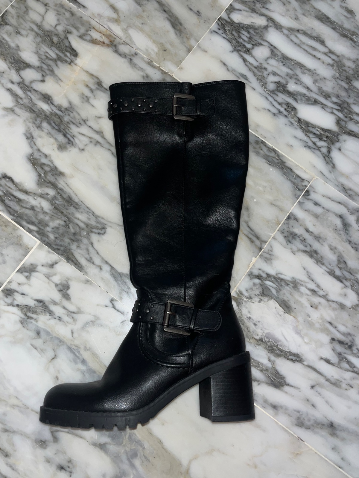Boots cuir