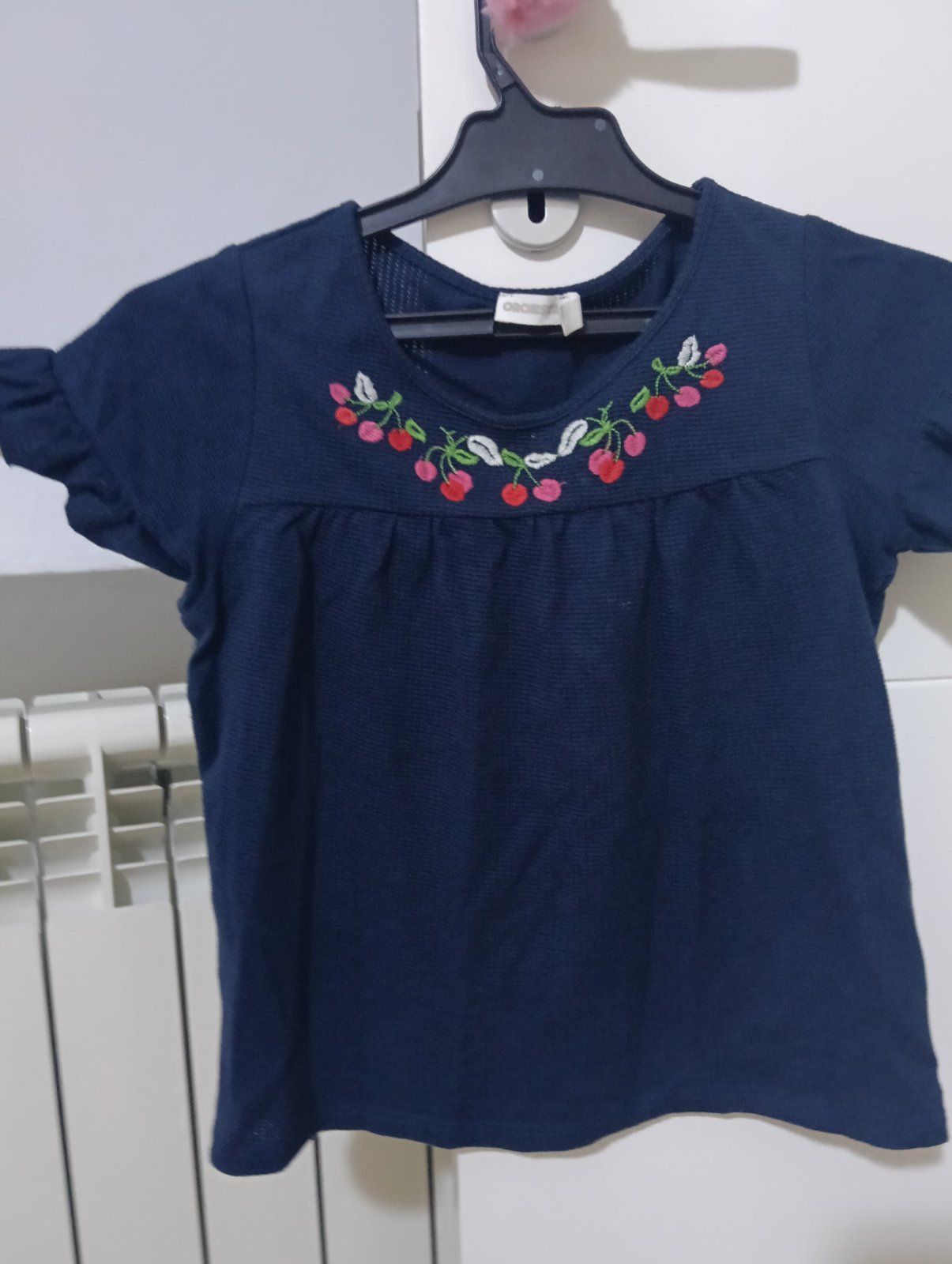 Pull 8 ans cerise 