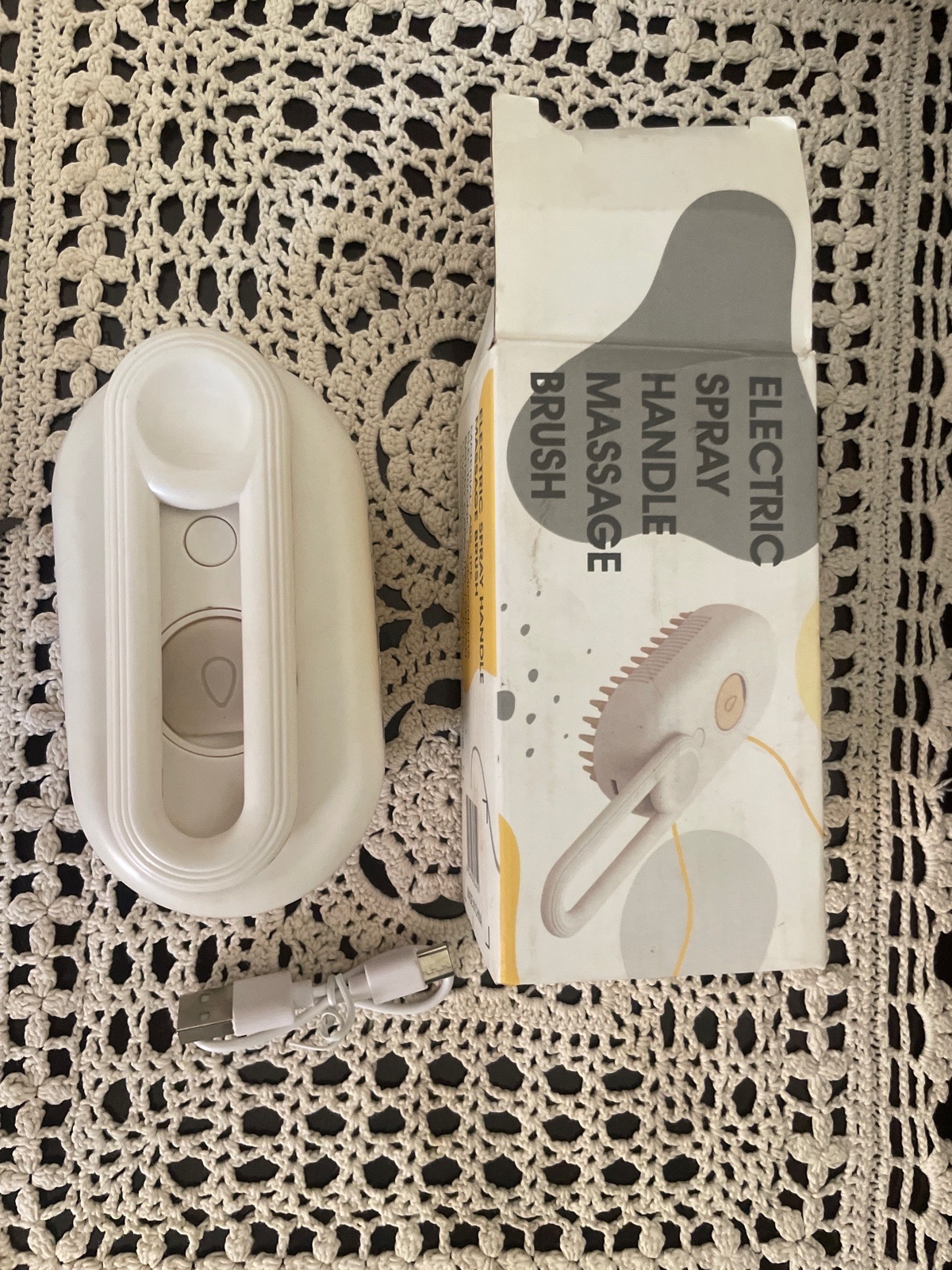 Electric spray handel massage 