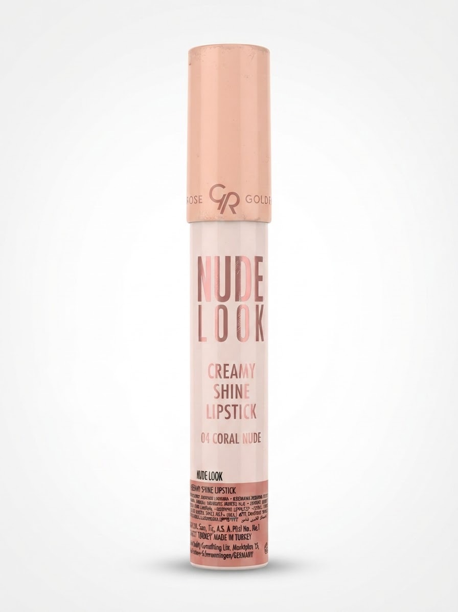 Golden rose creamy shine lipstick