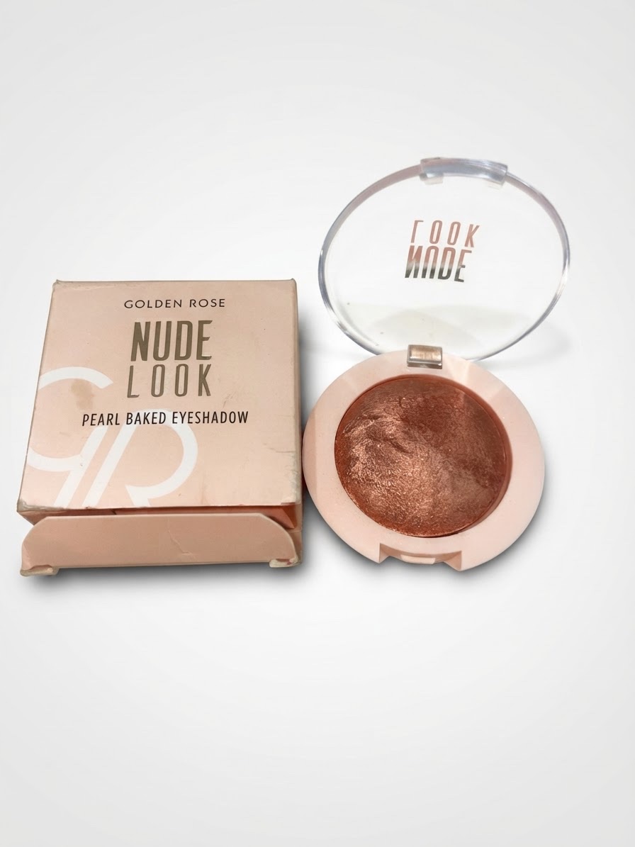 Golden rose eye shadow