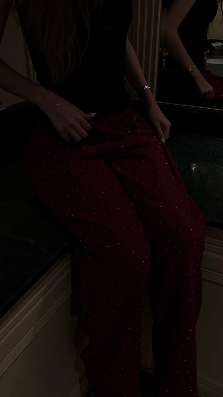 Pantalon bling bling 