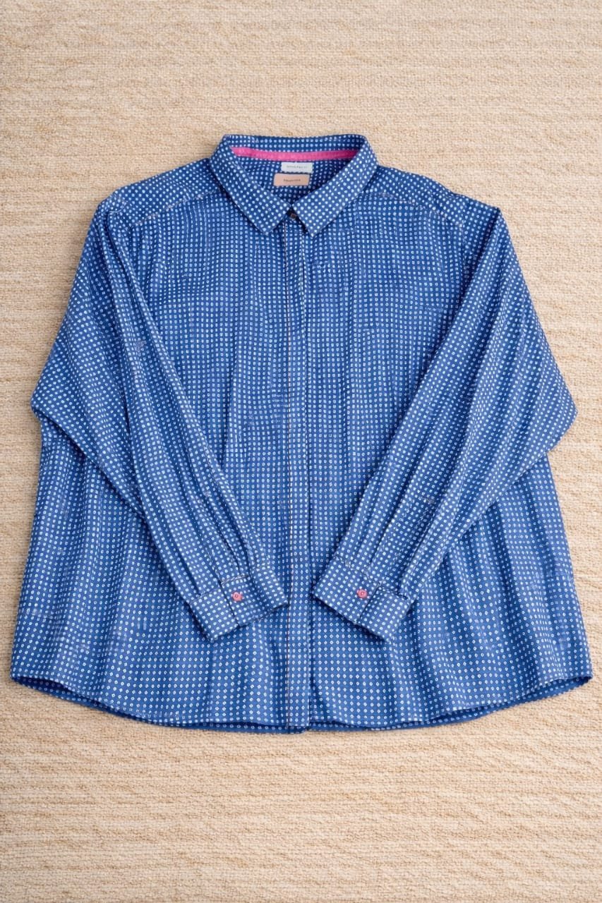 Chemise femme grande taille (56/58/60)-Style chic et confortable 