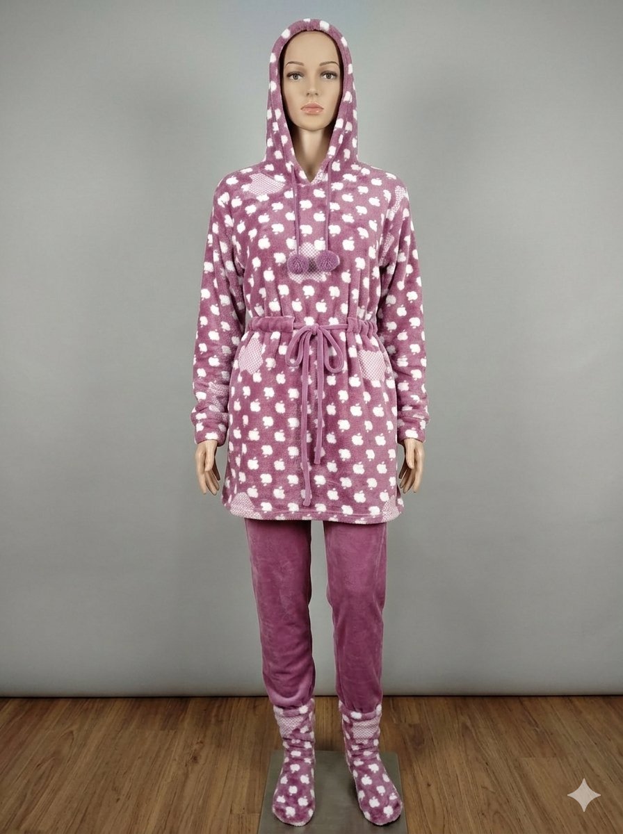 Pyjama polaire turc – ensemble complet 42 à 46