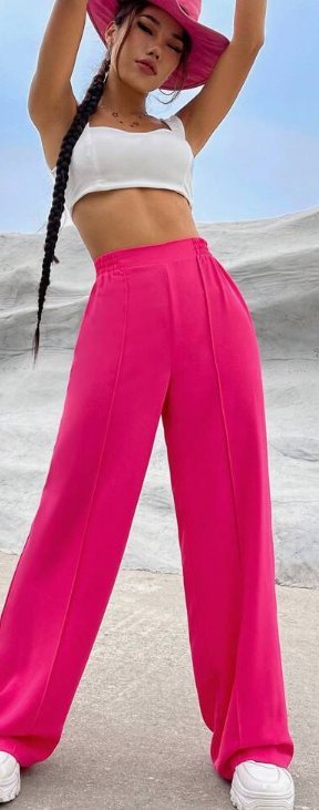 Pantalon rose 