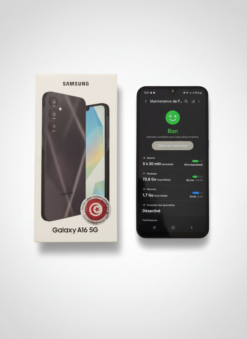 Samsung Galaxy A16 5G (6Go / 128Go) – Presque Neuf avec Boîte