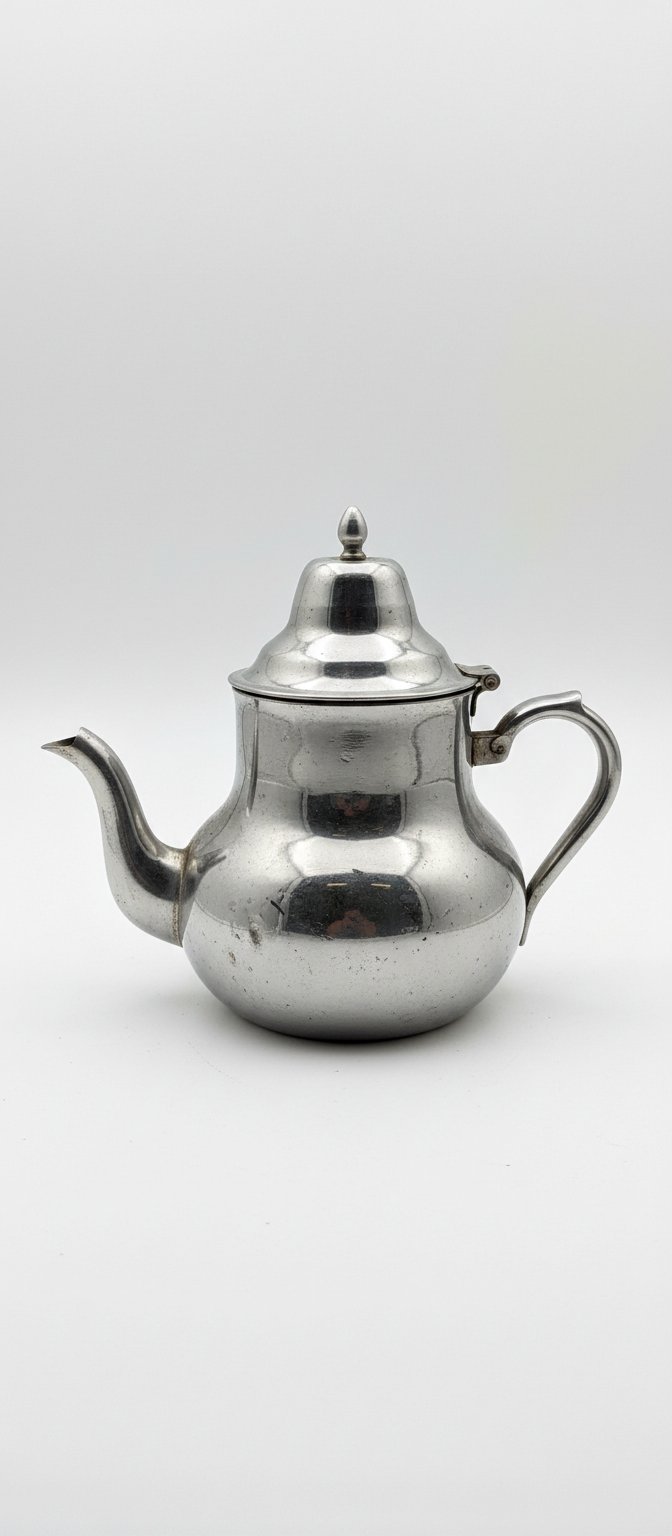 Théière marocaine inox 2L – Neuve