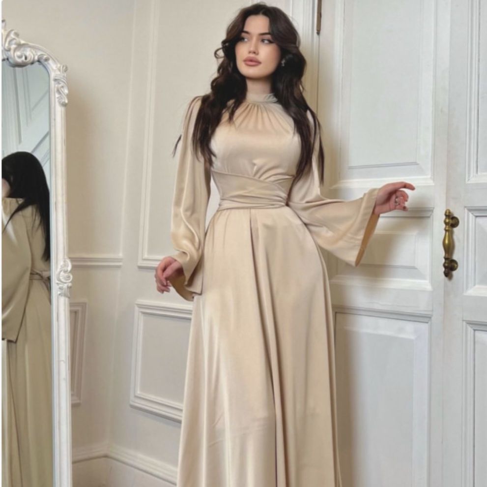 Robe beige 