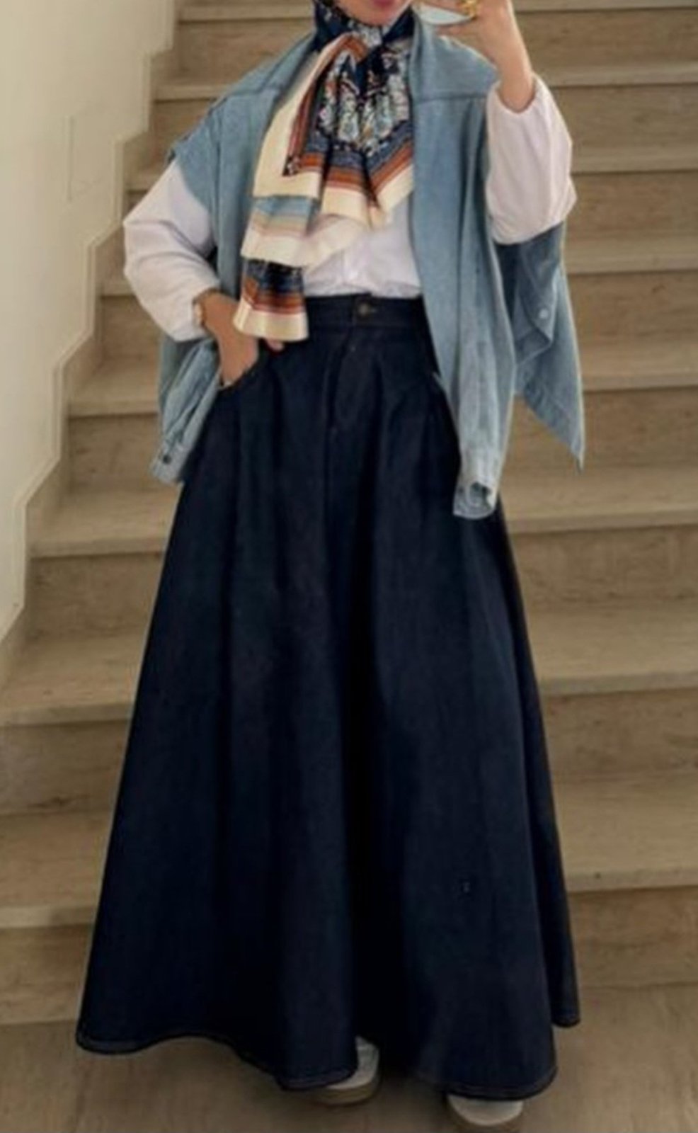 Jupe jean 