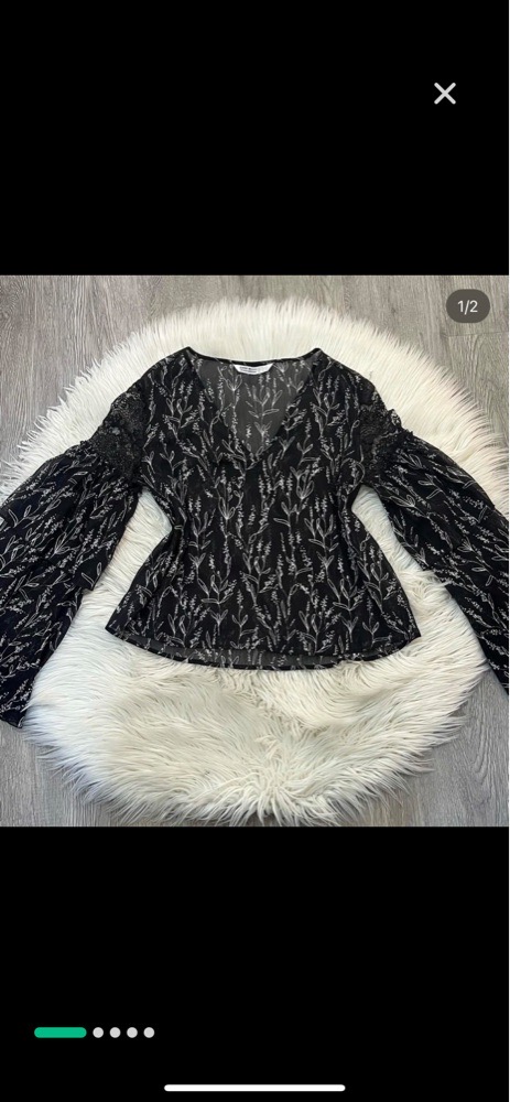 Chemisier en dentelle ZARA 
