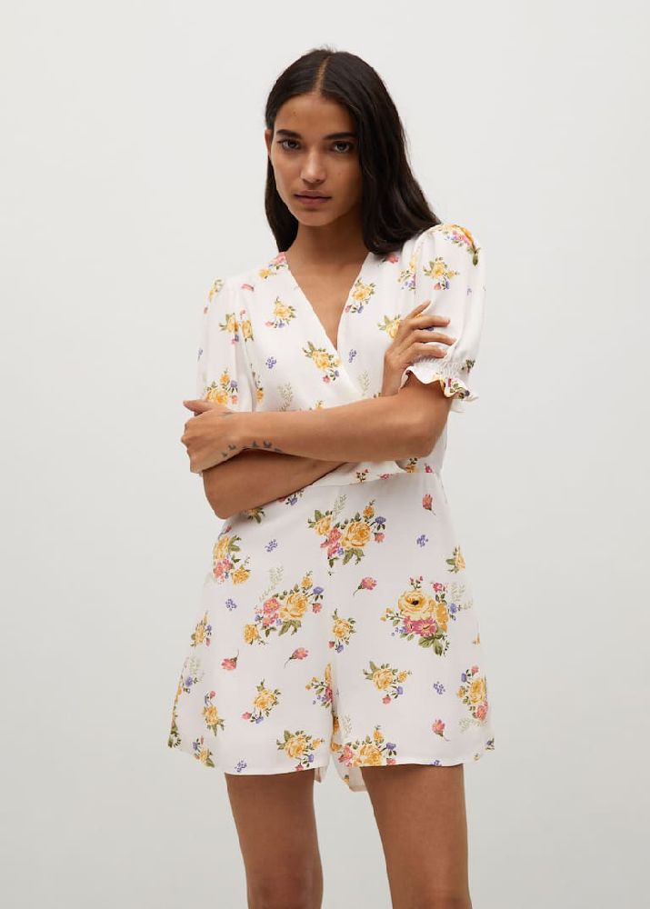 Combinaison en imprimé floral Mango