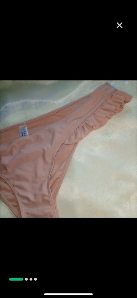Bas de maillot volanté