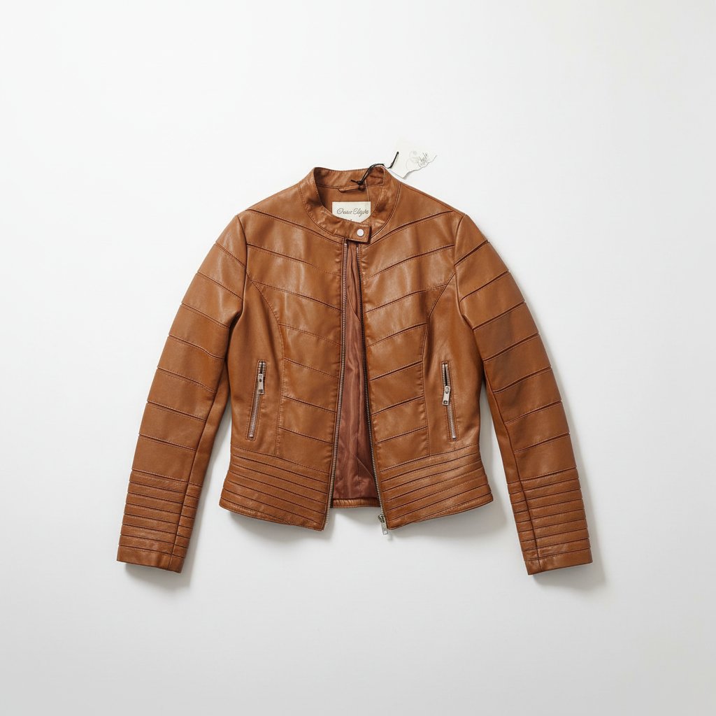 Veste neuve Camel en semili cuir ✨️