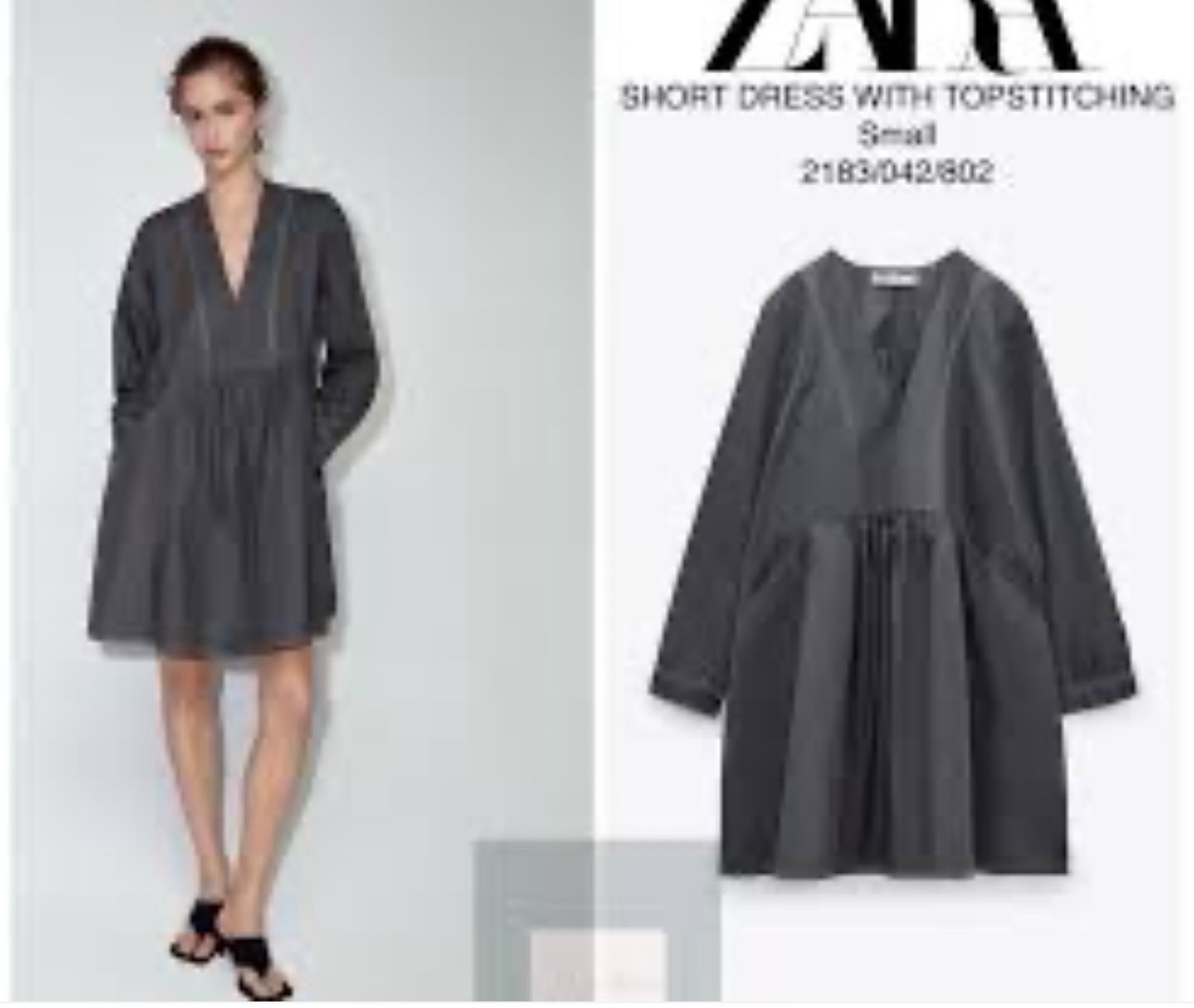 Zara midi dresse neuf