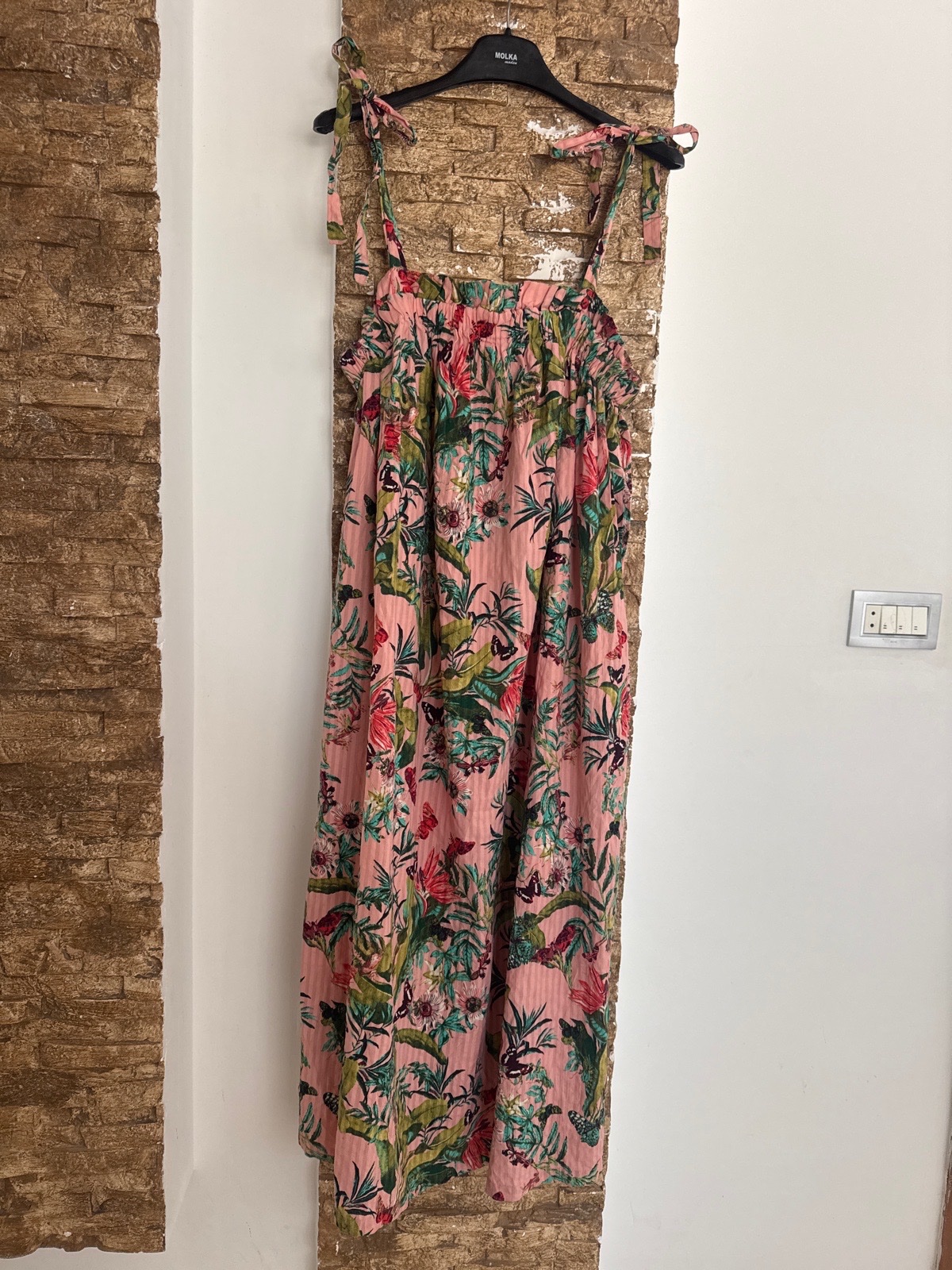 H&M robe midi printanière neuf