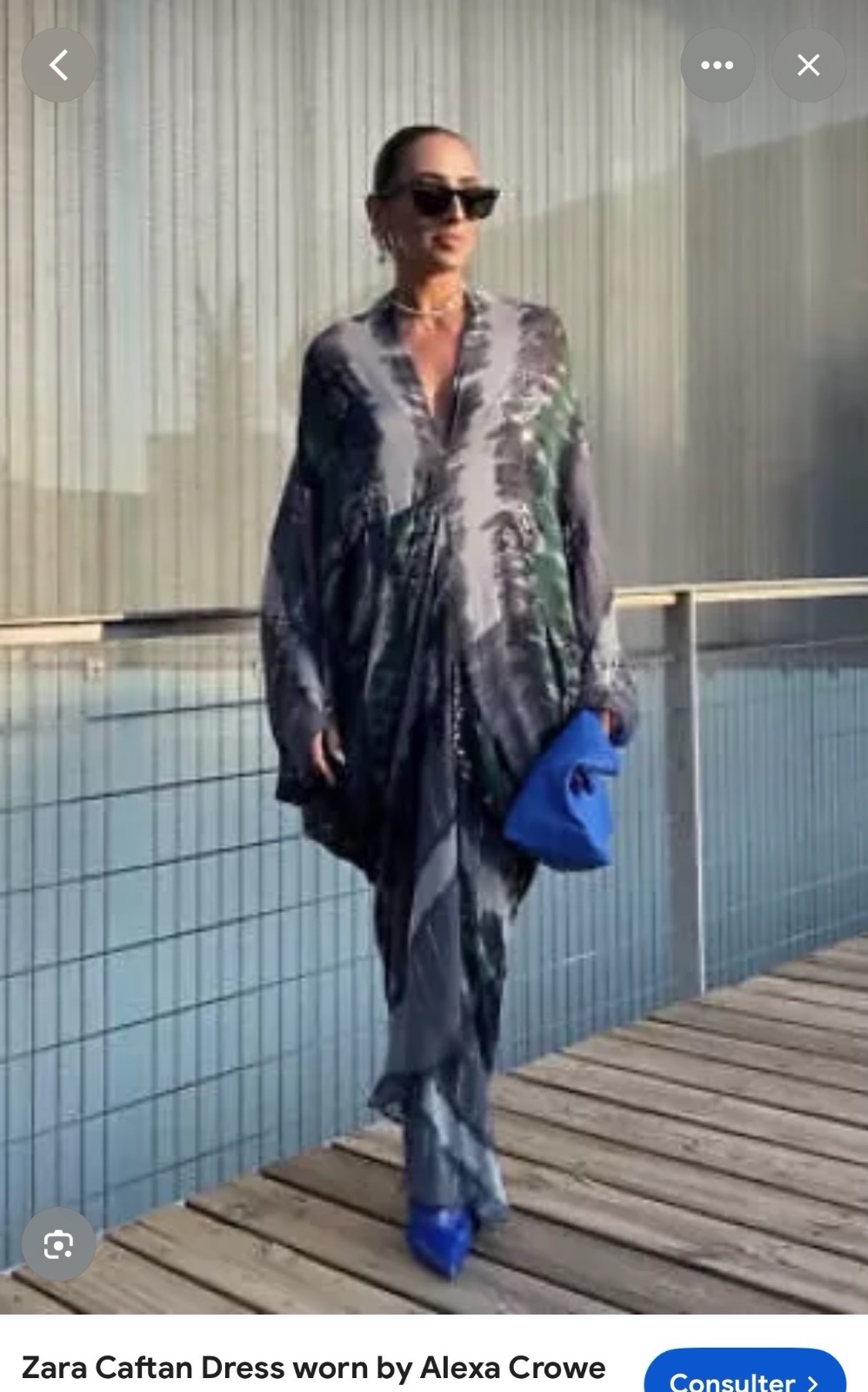 Zara robe caftan neuf