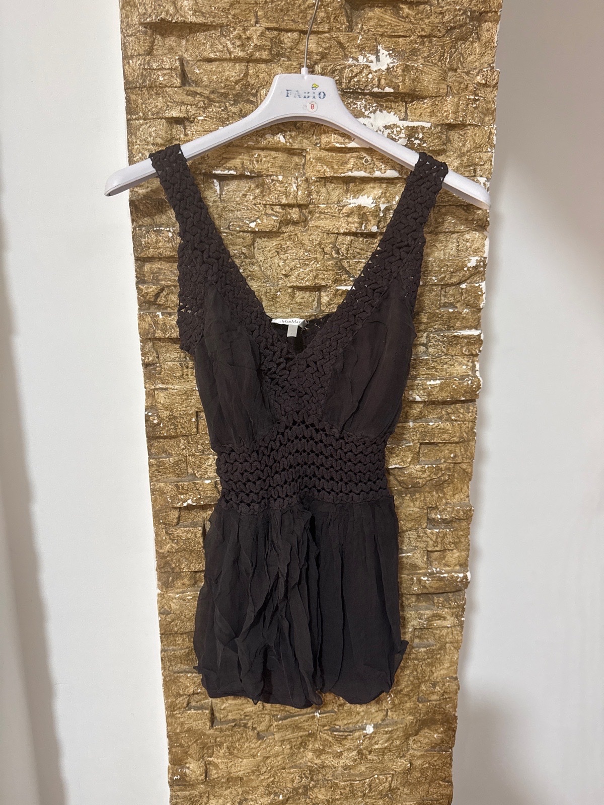Maxmara haut en soie neuf