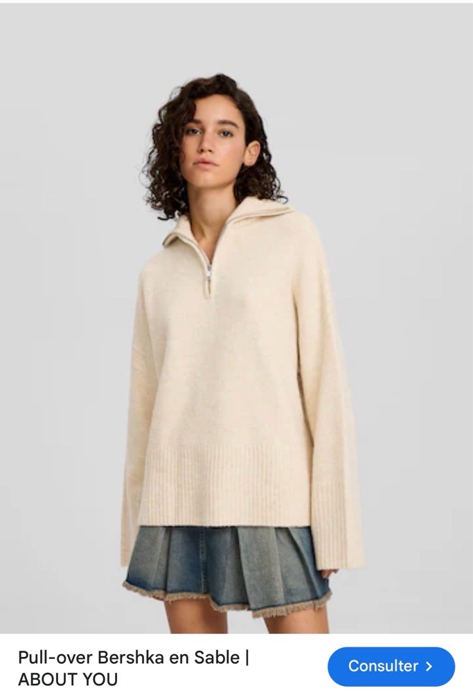 Bershka  pull over neuf