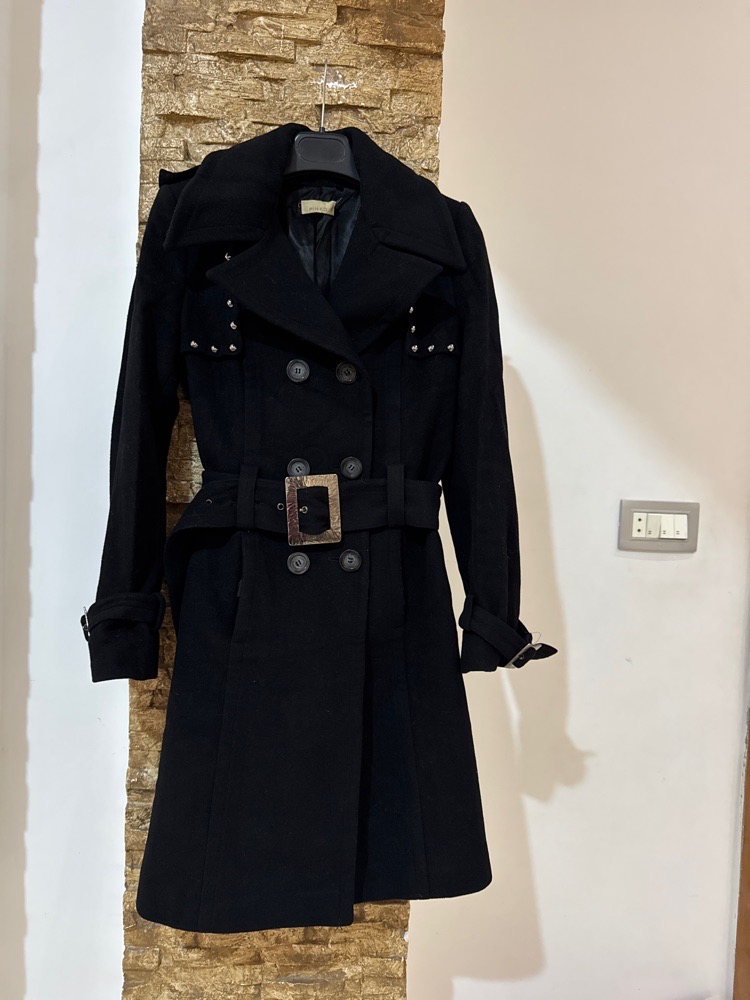 Pinko trench en laine double boutonnage neuf