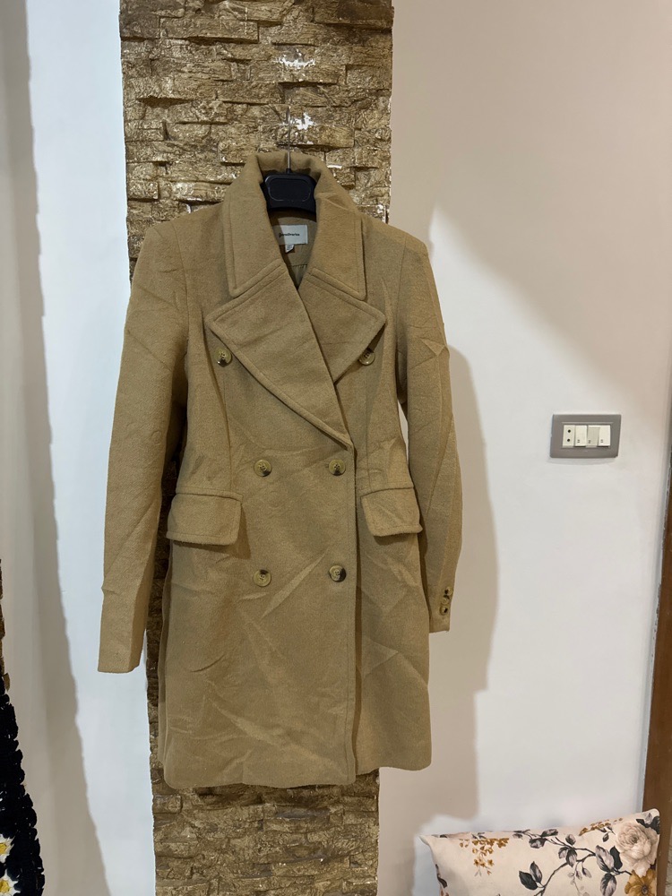 Stradivarus manteau double boutonnage neuf
