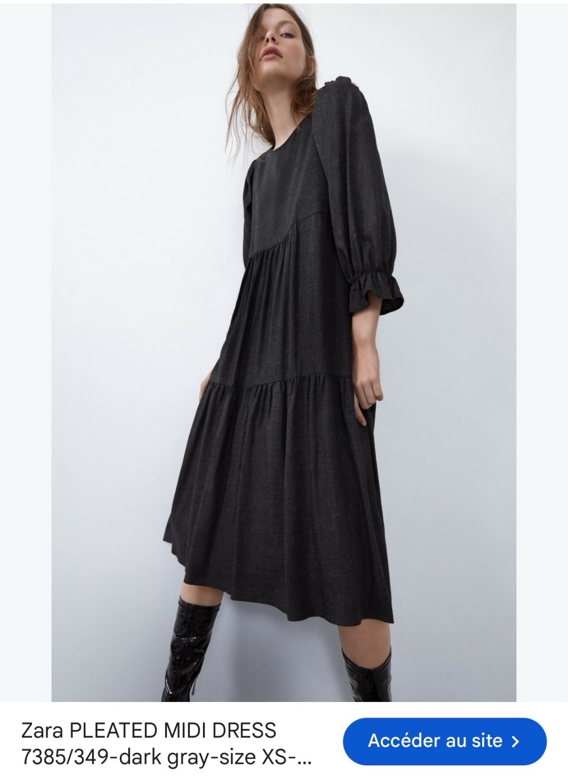 Zara midi dress neuf