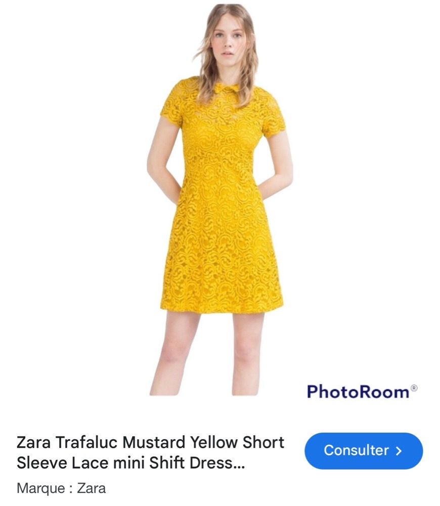 Zara robe en guipure neuf