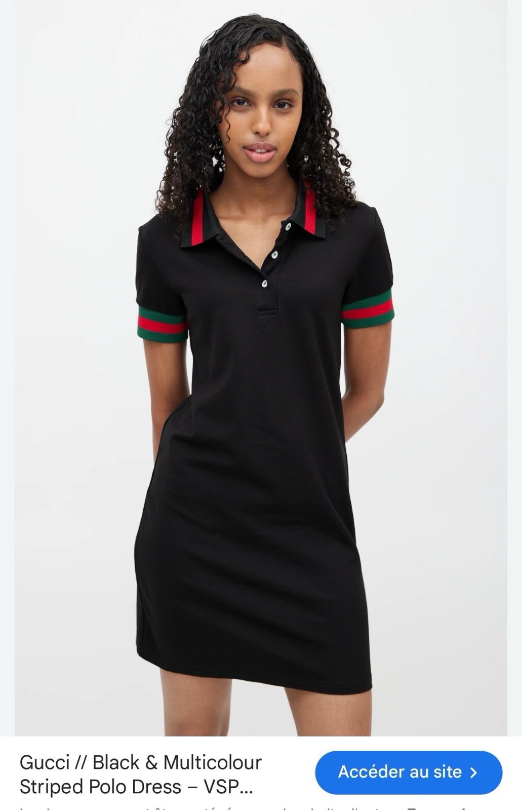 Gucci robe polo neuf