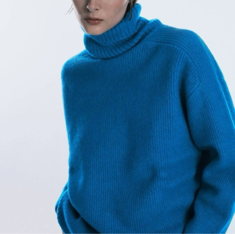 Zara pull cotéllé over neuf