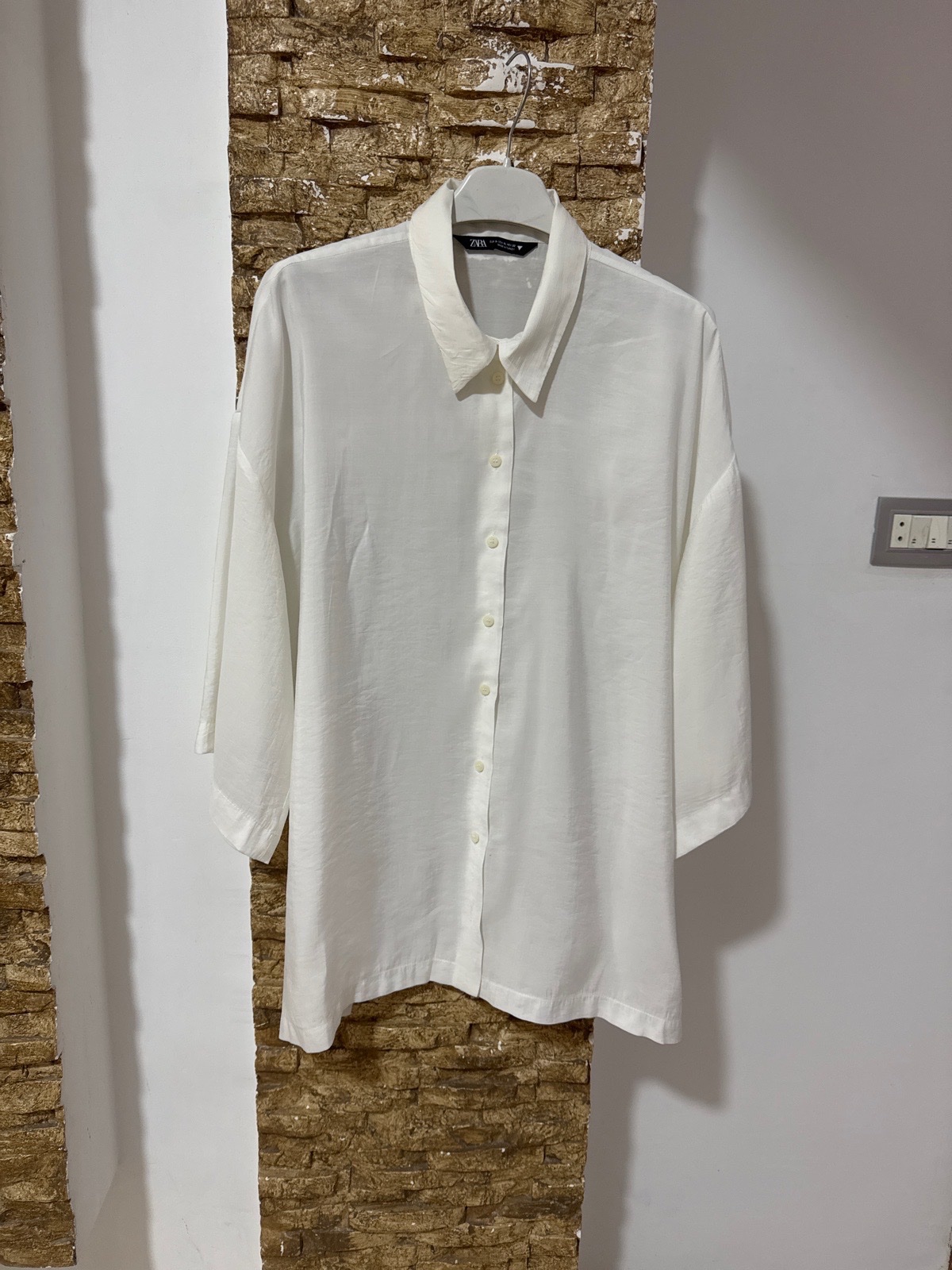 Zara chemise over neuf