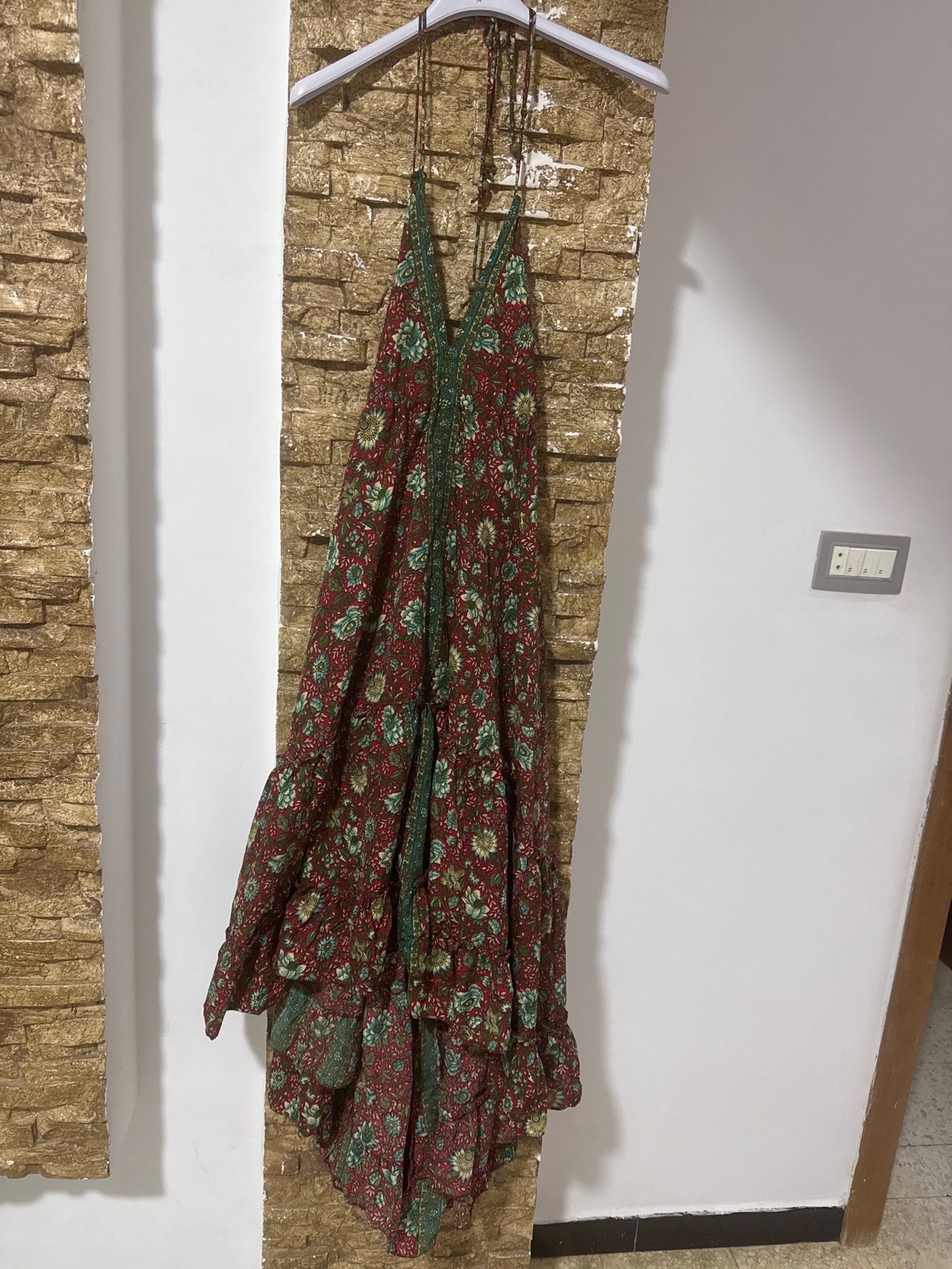 Robe foulard en soie neuf