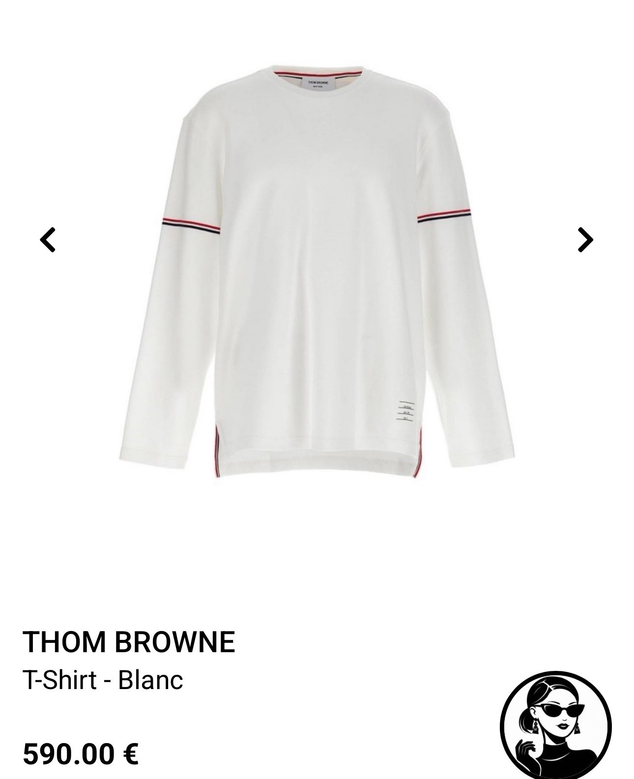 THOM BROWNE pull neuf