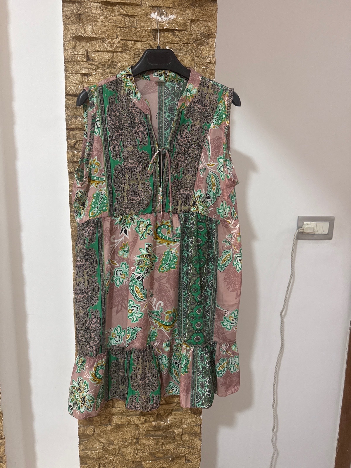 Robe en soie stylé 