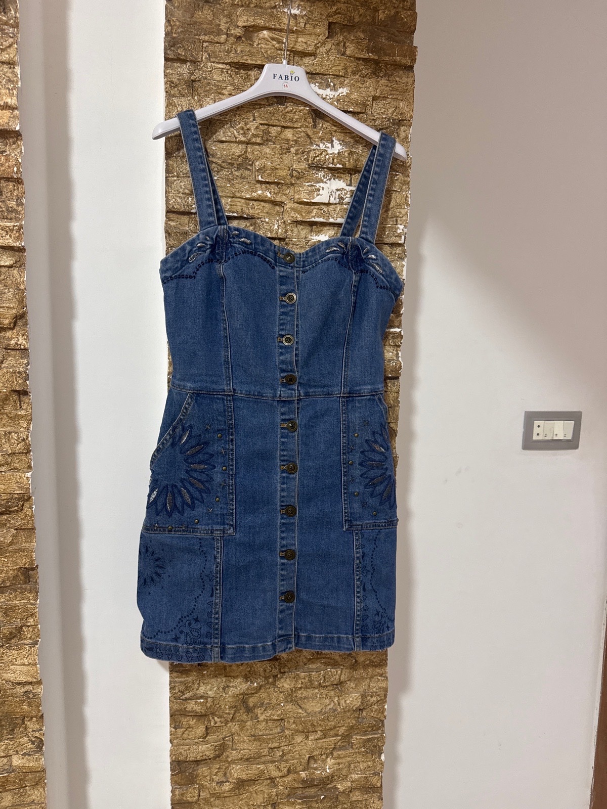 Desigual robe en denim neuf