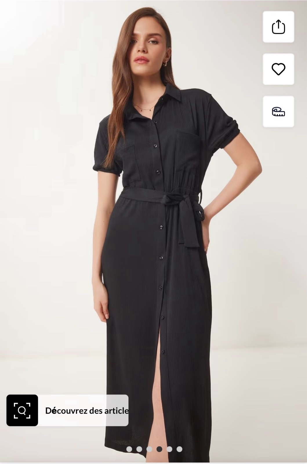 H&M robe chemise neuf