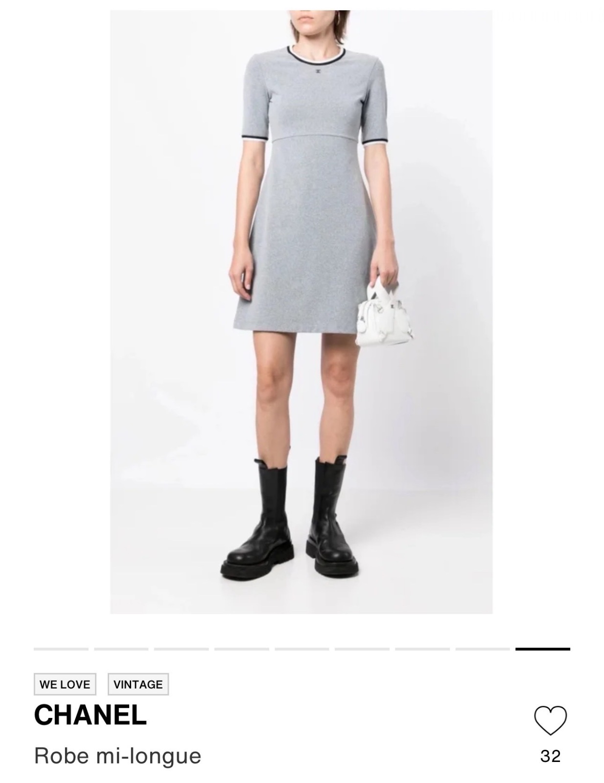 CHANEL midi dress neuf