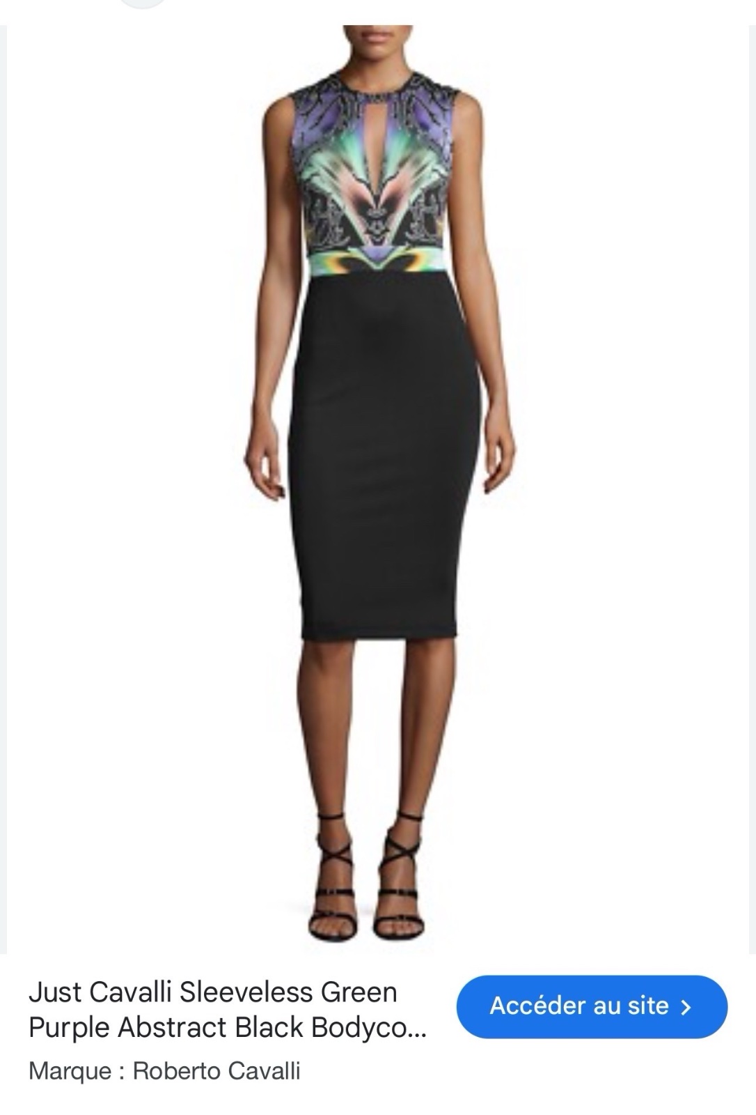 Juste cavalli midi dresse neuf