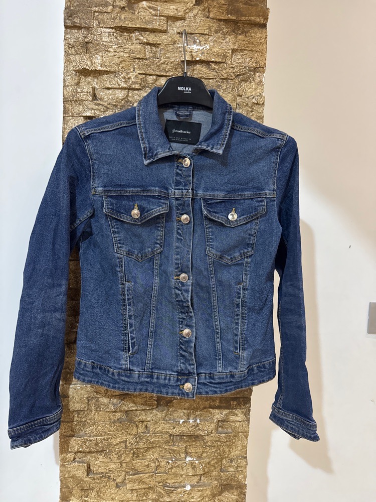 Stradivarius veste en denim neuf
