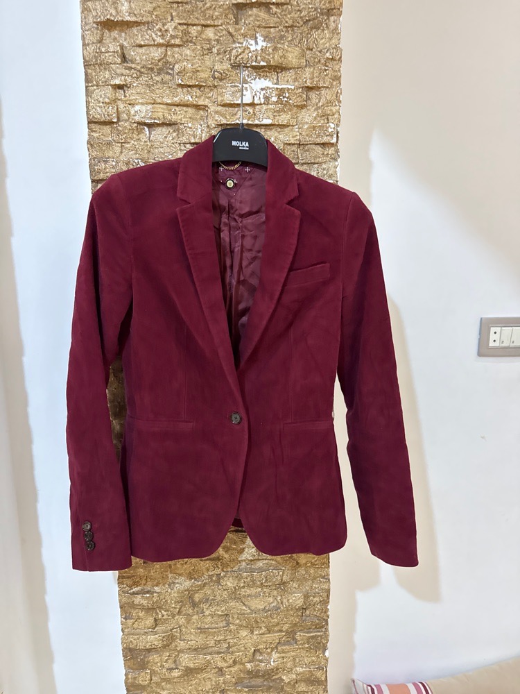 Massimo dutti blazer velvet neuf