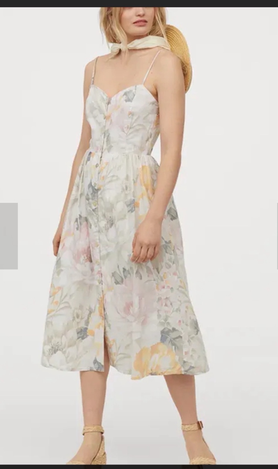 H&M midi dress 9amraya neuf