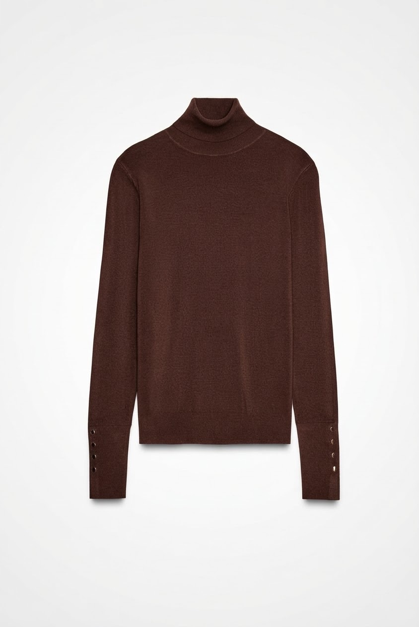Zara pull col roulé neuf