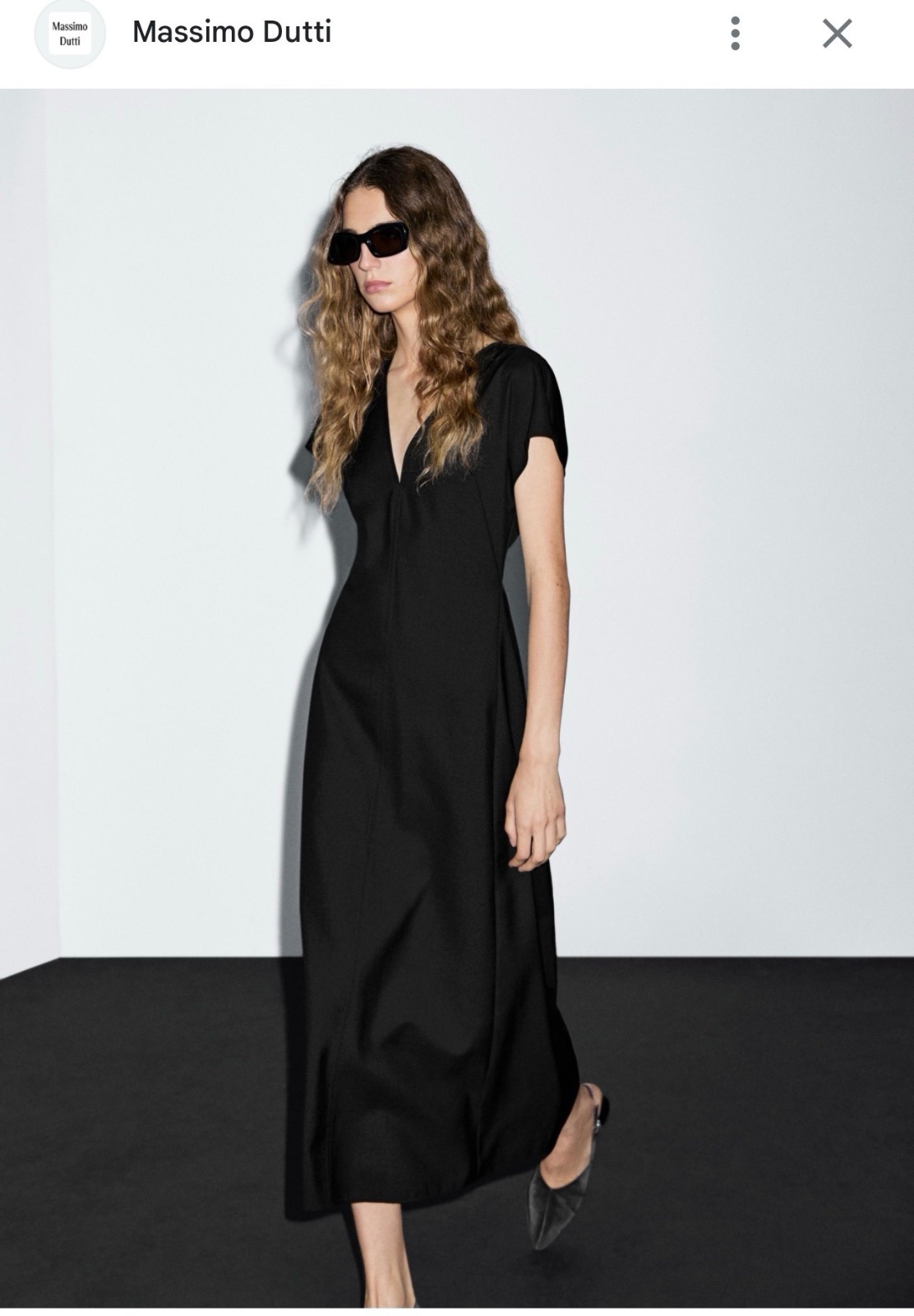 Massimo duitti midi dresse neuf