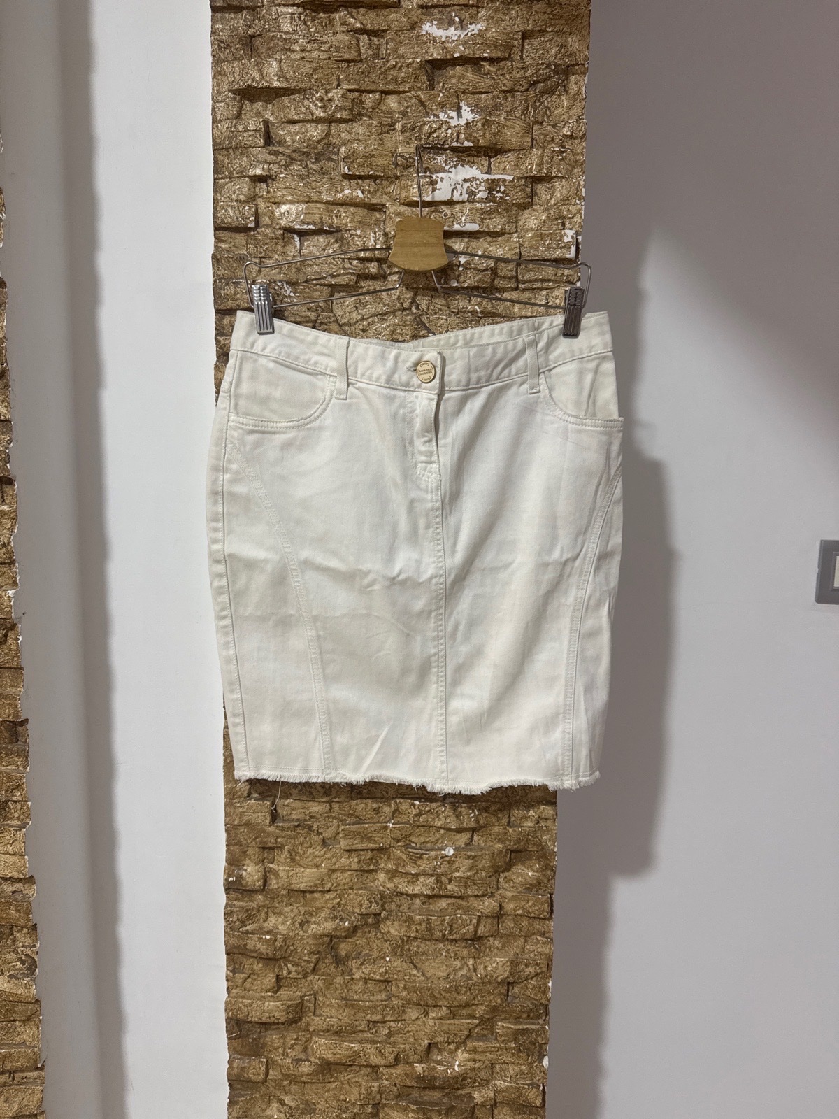 Jeans paul gaultier mini jupe en denim neuf