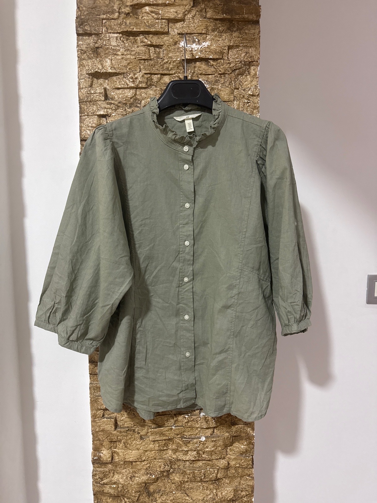 H&M chemise 9amraya a manche bouffante neuf